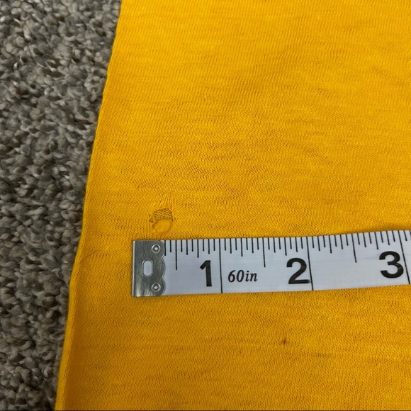 Vintage 70s Super Dad Print Hanes T-shirt Size Small - Picture 11 of 13